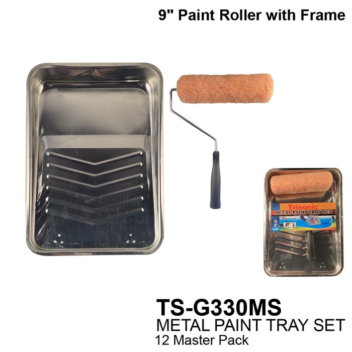 TS-G330MS- Metal Paint Tray Set