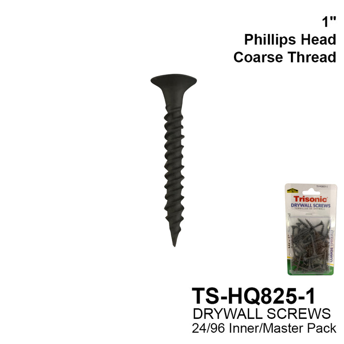 TS-HQ825-1 - 1" Dry Wall Screws Coarse Thread