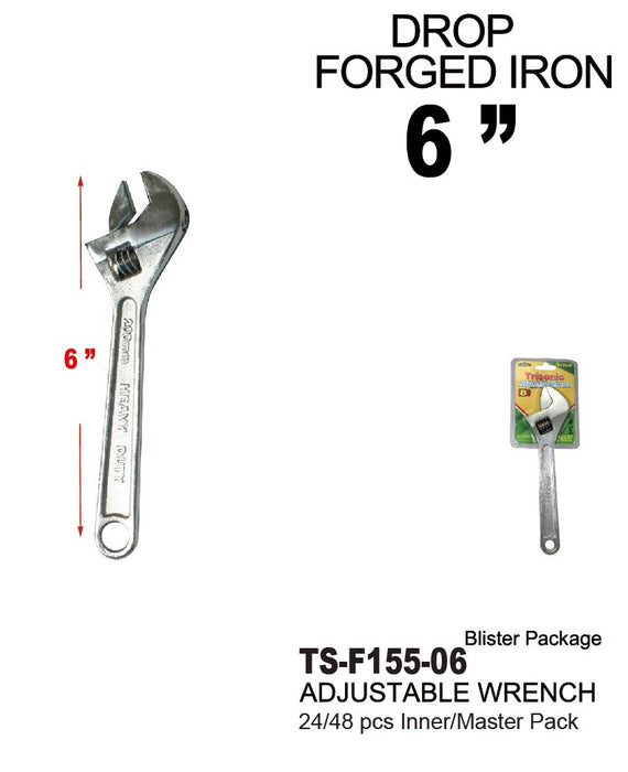 TS-F155-06 - Adjustable Wrench (6 in.)
