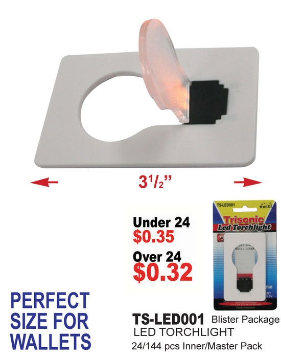 TS-LED001 - Wallet Sized LED Torchlight **