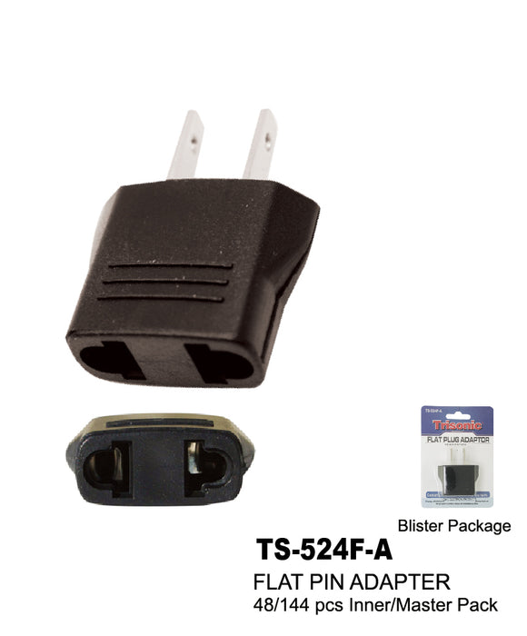 TS-524F-A - Flat Pin Adapter