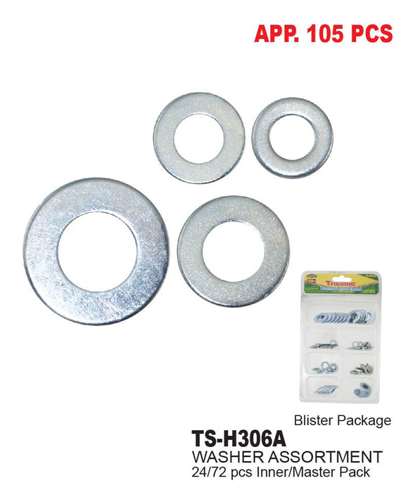 TS-H306A - Flat Washer Assortment