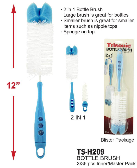 TS-H209 - Bottle Brushes (2 in 1)