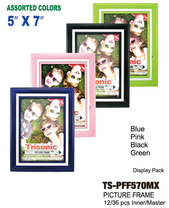 TS-PFF570MX - 5x7" Picture Frame - Mixed