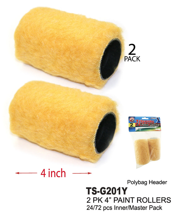 TS-G201Y - Paint Roller Covers (4")