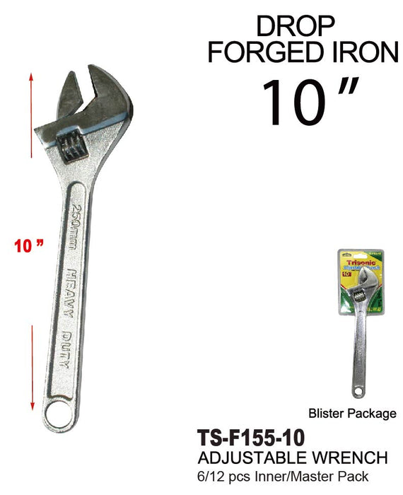 TS-F155-10 - Adjustable Wrench (10 in.)