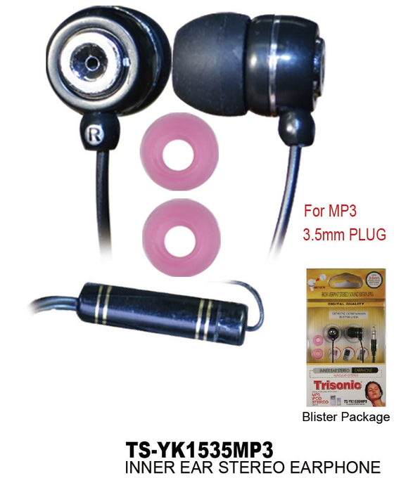 TS-YK1535MP3 - Inner Ear Stereo Earbud