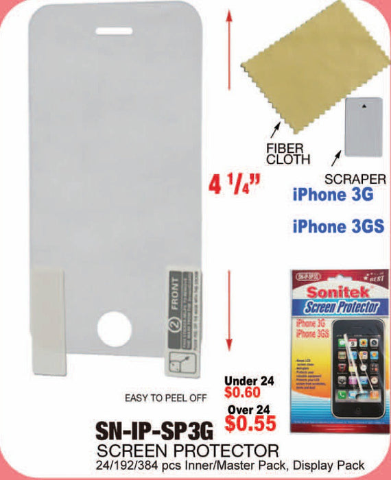 SN-IP-SP3G - iPhone Screen Protector