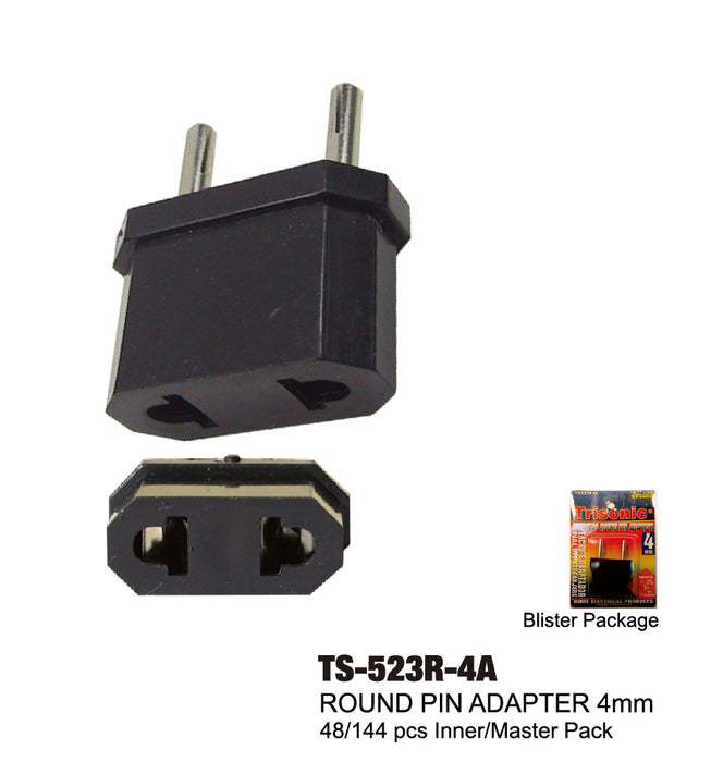 TS-523R-4A - Round Pin Adapter