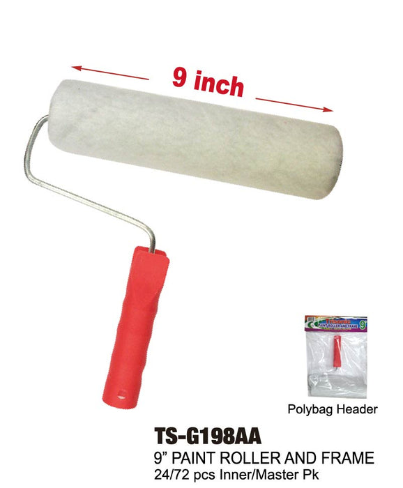 TS-G198AA - Paint Roller & Frame (9")
