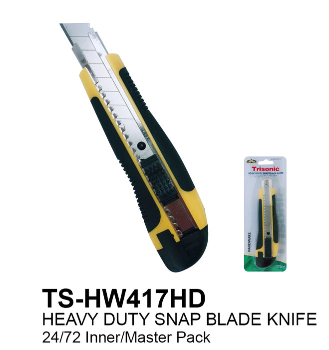 TS-HW417HD - Heavy Duty Snap Blade Knife