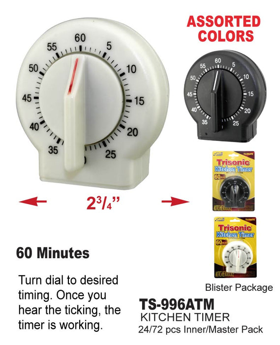 TS-996ATM - Round Kitchen Timers