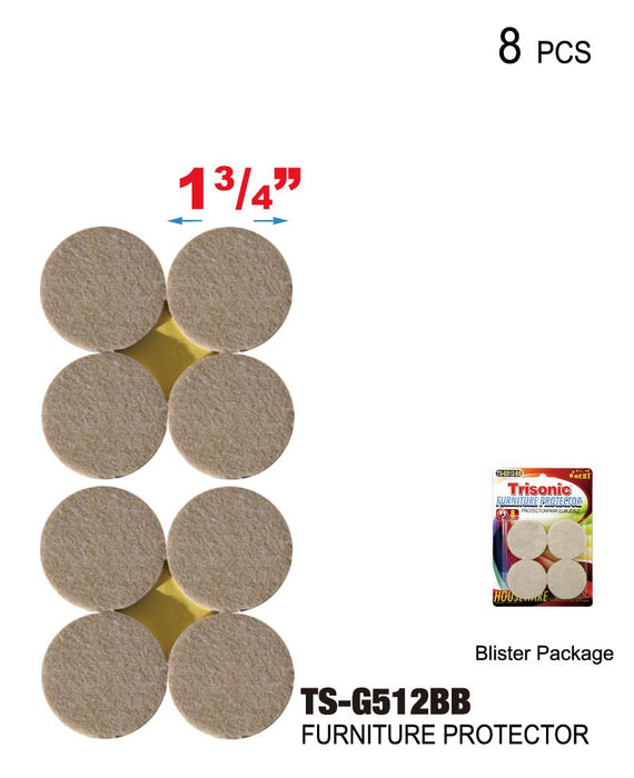 TS-G512BB - Round Furniture Protectors