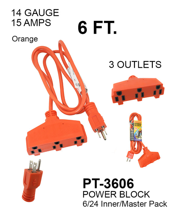 PT-3606 - Power Block (6 ft.)