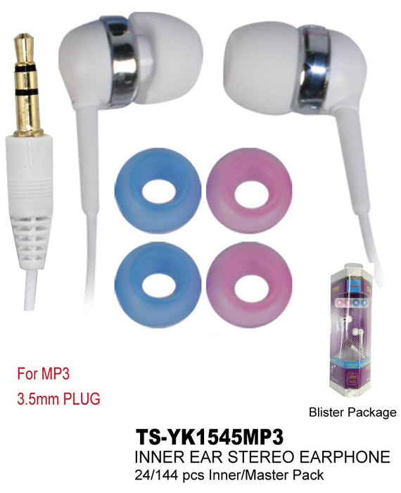 TS-YK1545MP3 - Inner Ear Stereo Earbud