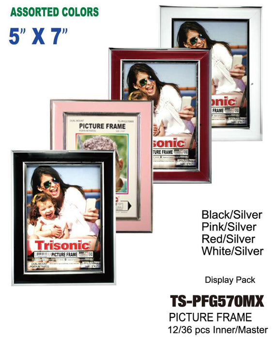 TS-PFG570MX - 5x7" Picture Frame - Mixed
