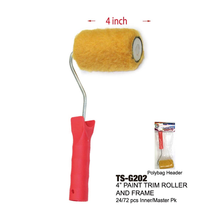 TS-G202 - Paint Roller & Frame (4")