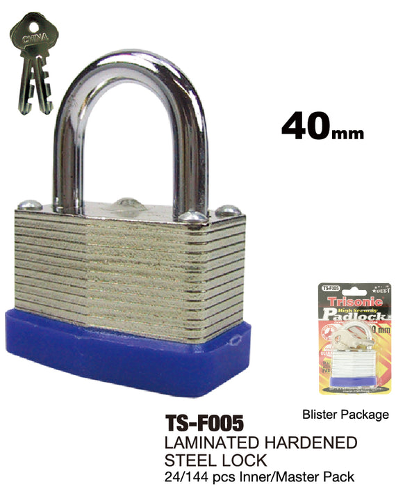 TS-F005 - Hardened Steel Laminated Lock