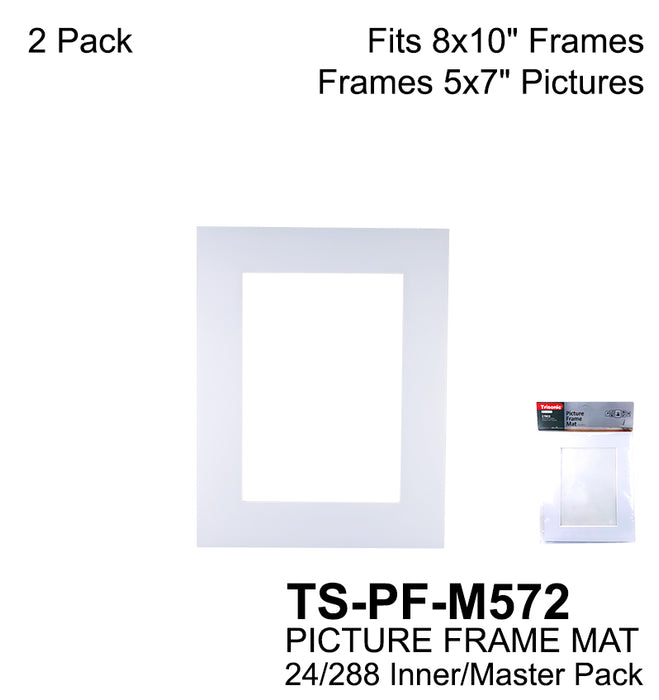 TS-PF-M572 - 5x7" Picture Frame Mat**