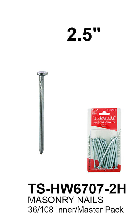 TS-HW6707-2H - Masonry Nails (2«")