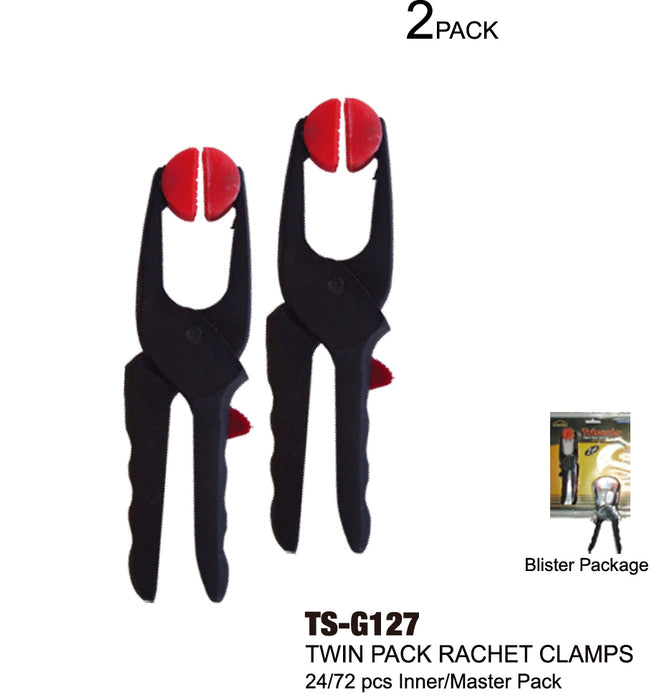 TS-G127 - Twin Rachet Clamp **