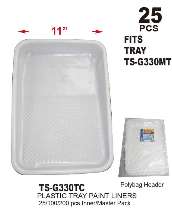 TS-G330TC - Plastic Paint Tray Liners