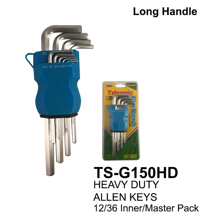 TS-G150HD - Heavy Duty Long Handle Allen Keys