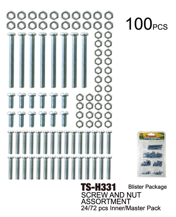 TS-H331 - Screw & Nut Assortment