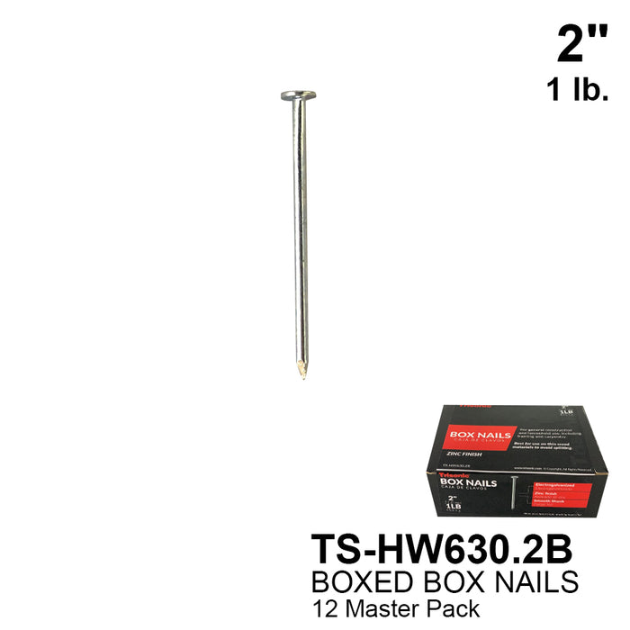 TS-HW630.2B - 2" BOX NAILS 1LB