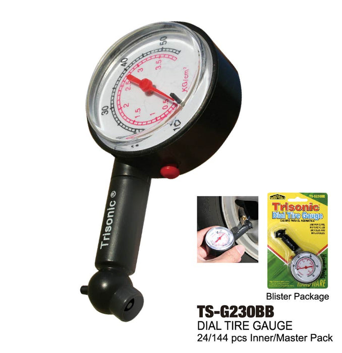 TS-G230BB - Dial Tire Gauge