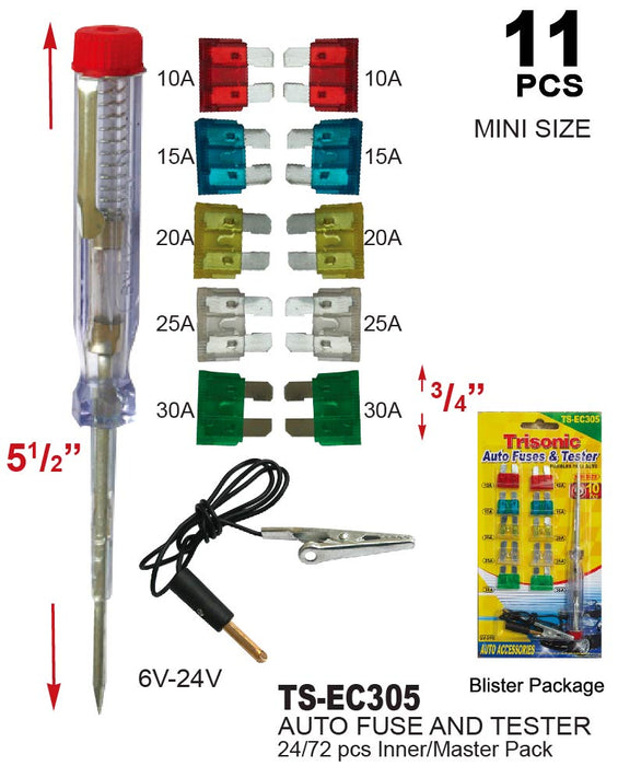 TS-EC305 - Auto Fuse & Tester