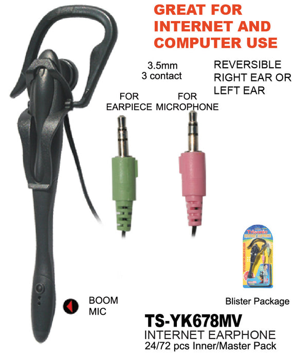 TS-YK678MV - Internet Earphone **