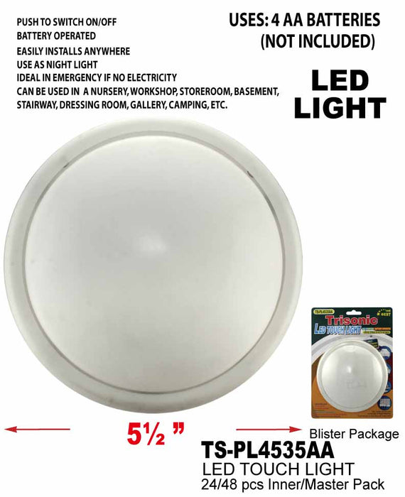 TS-PL4535AA - Circular LED Touch Light