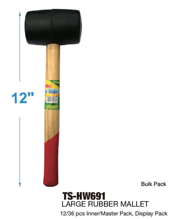 TS-HW691 - Large Rubber Mallet