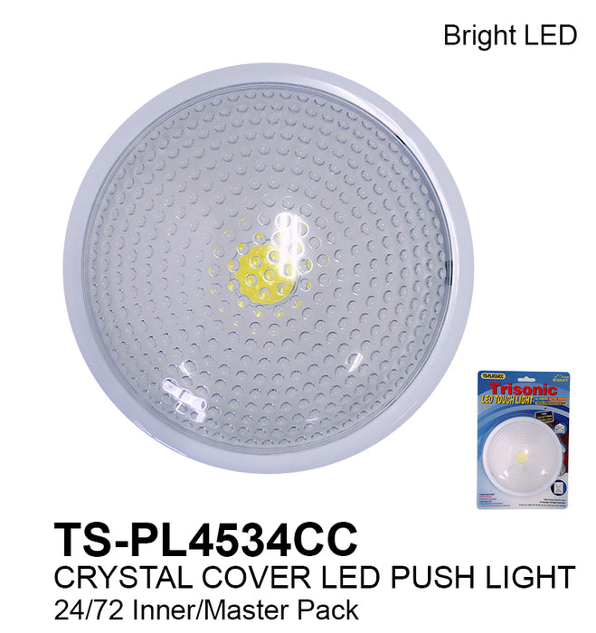 TS-PL4534CC - Crystal Cover LED Push Light