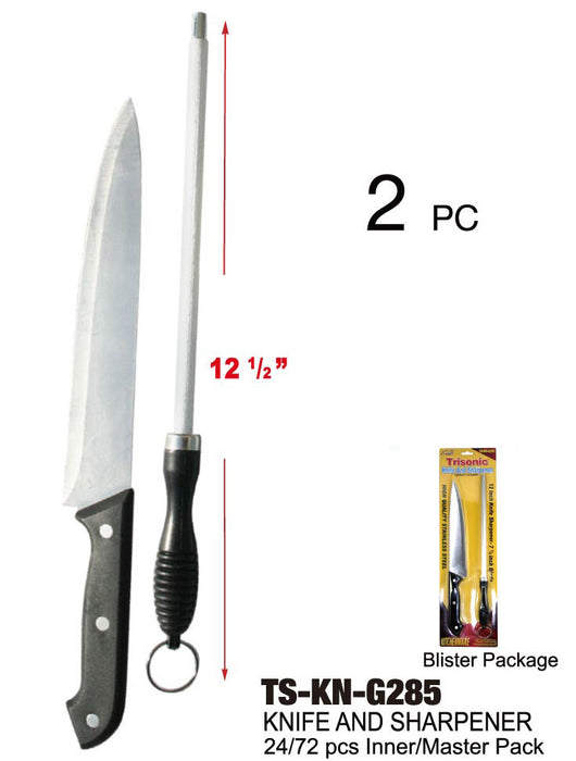 TS-KN-G285 - Knife & Sharpener
