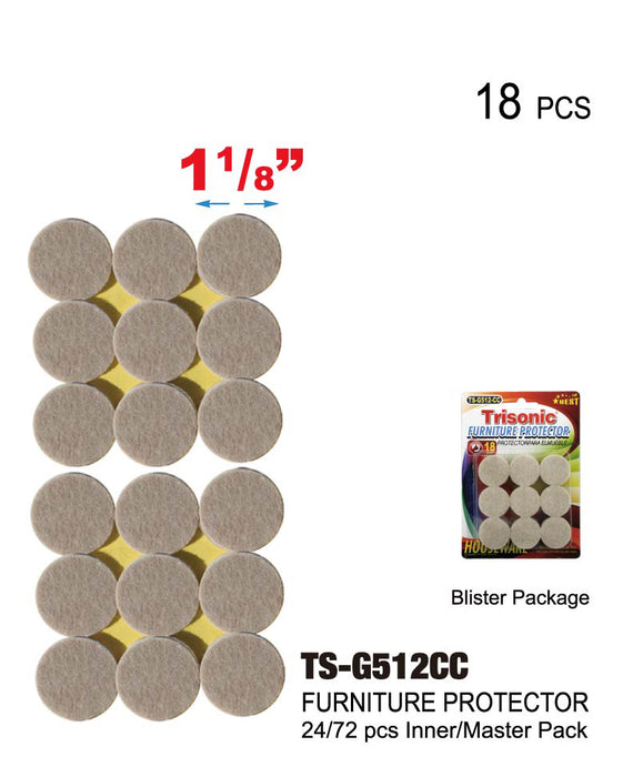 TS-G512CC - Round Furniture Protectors