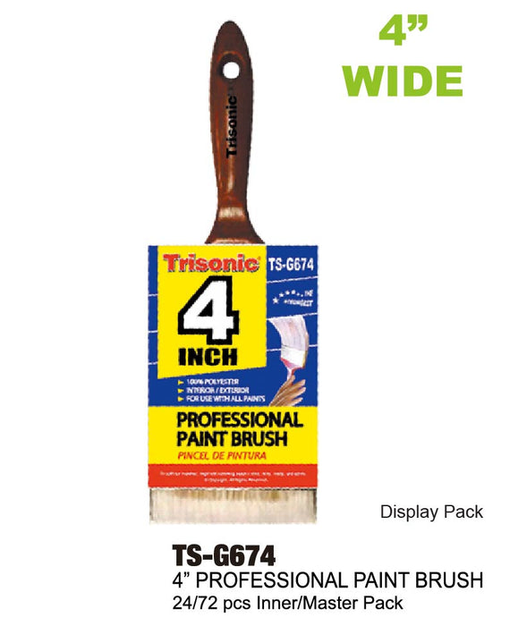 TS-G674 - Professional Paint Brush (4")