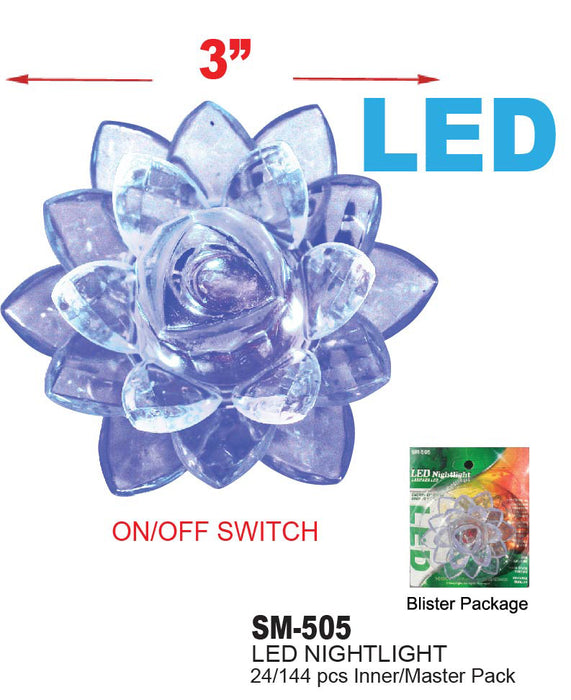 SM-505 - LED Flower Nightlight