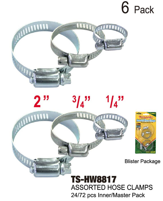 TS-HW8817 - Medium Assorted Hose Clamps