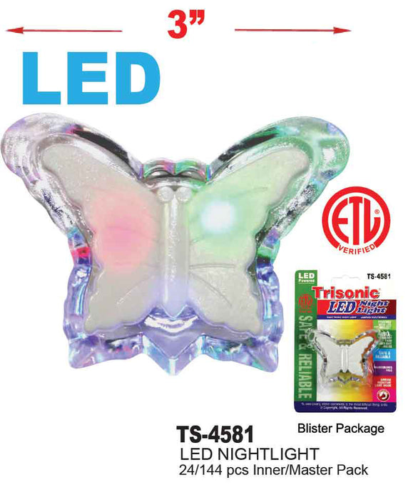 TS-4581 - LED Butterfly Night Light