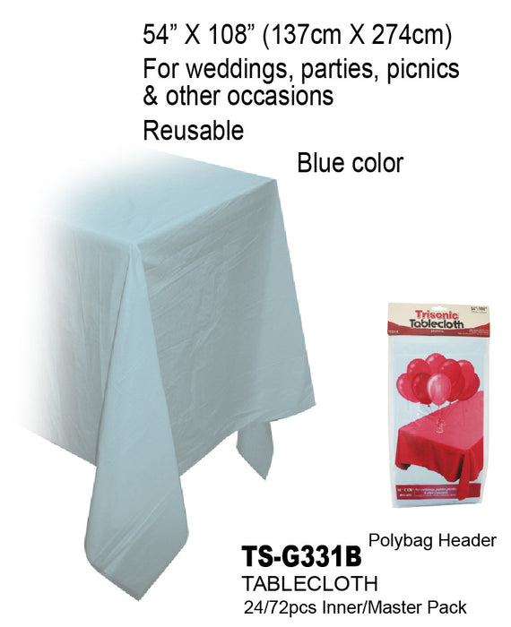TS-G331B - Blue Table Cloth**