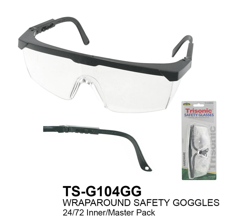 TS-G104GG - Wraparound Safety Glasses