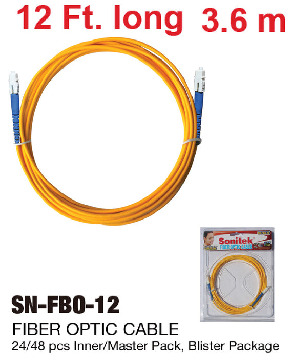 SN-FBO-12 - Fiber Optic Cable (12 ft.)