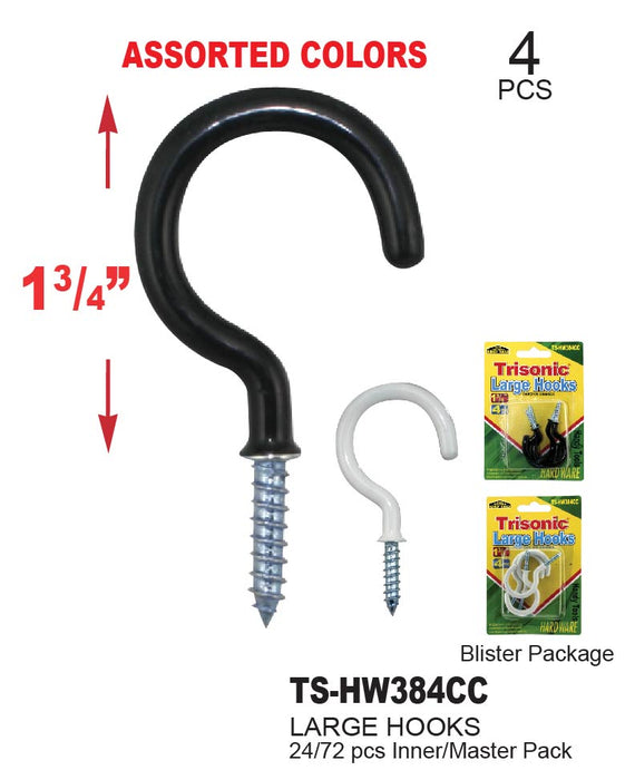 TS-HW384CC - Hooks with Rubber Coating