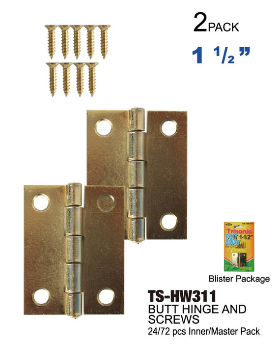 TS-HW311 - Butt Hinge (1®")