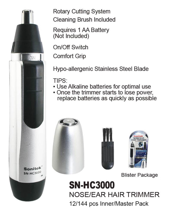 SN-HC3000 - Nose/Ear Trimmer