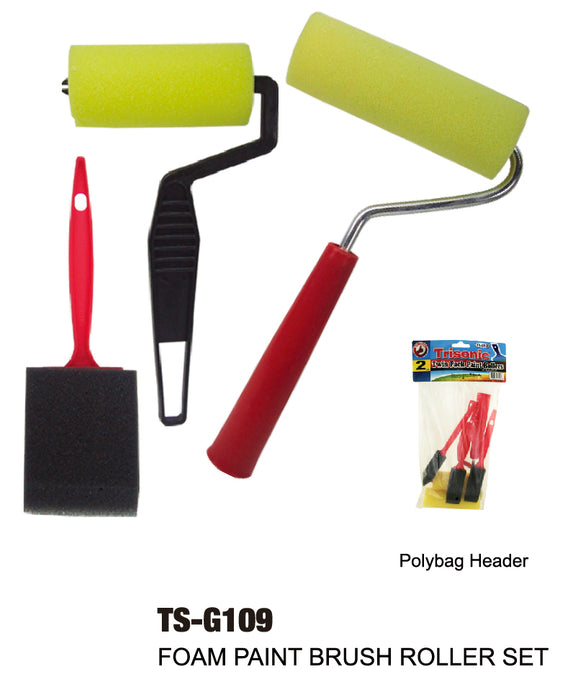 TS-G109 - Foam Paint Brush Roller Set
