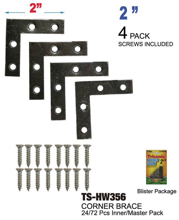 TS-HW356 - Corner Brace (2")