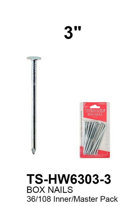 TS-HW6303-3 - Box Nails (3")